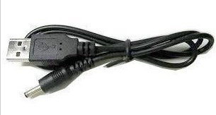2PCs USB/DC Convert Cable (USB to DC 5.5mm)