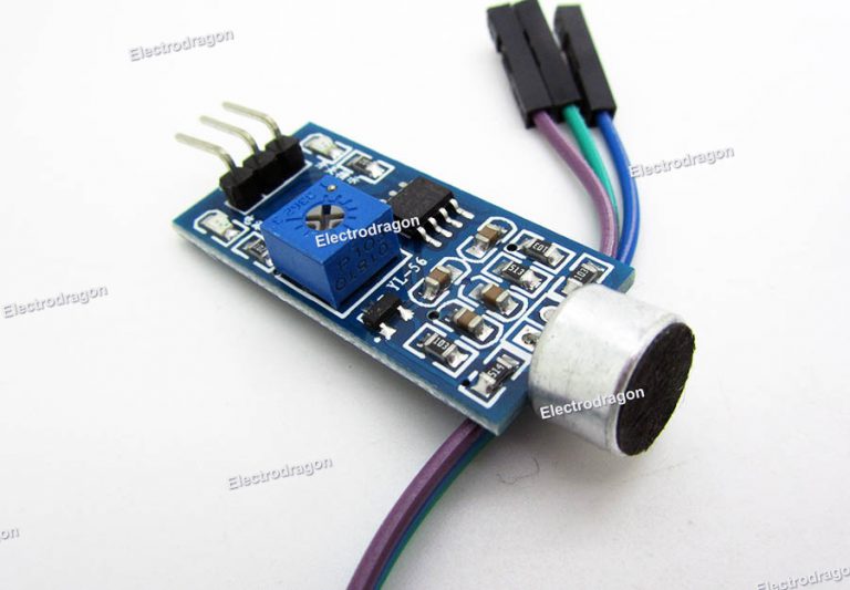 Modulo Sensore Audio Microfono Con Rilevatore Di Suono, Uscita Analogica 3.3V-5.5V, Per Progetti Arduino E Fai Da Te Elettronico