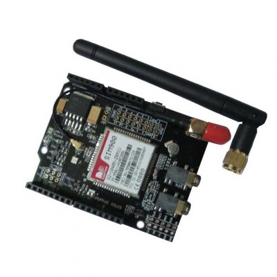 [Retired] SIM900 GPRS GSM Arduino Shield Four Bands Worldwide