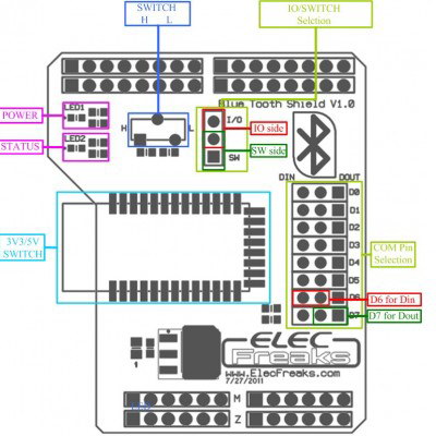 [Retired]Stackable Bluetooth BT Arduino Shield - Image 3