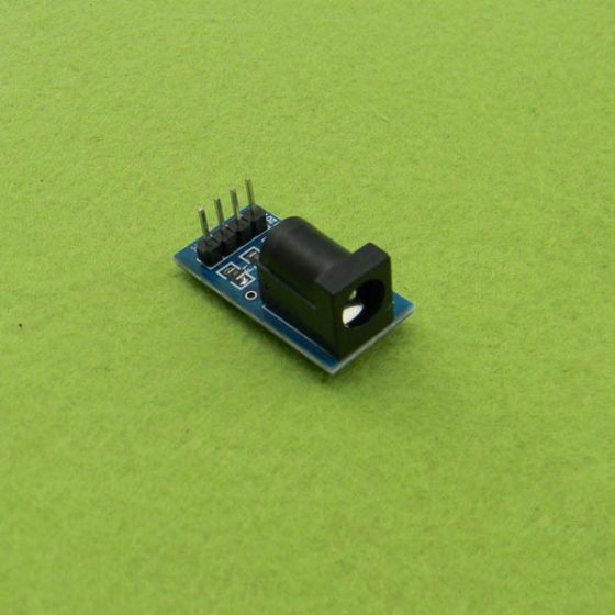 5.5mm DC Power Jack to Breadboard Pins Convert Board