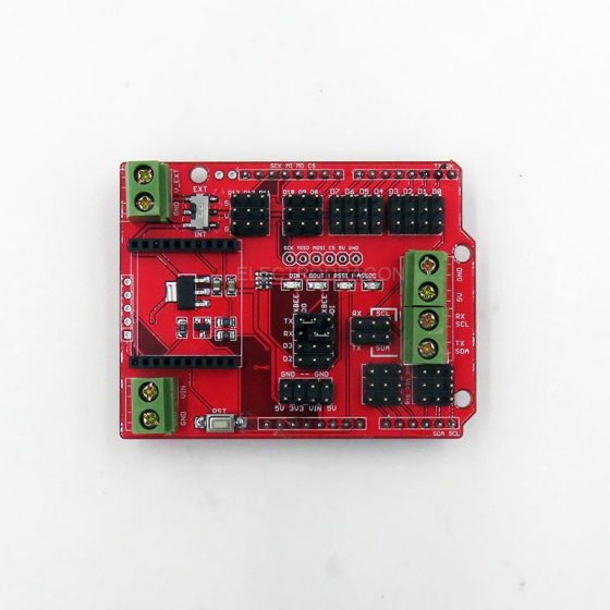 Arduino Servo Wireless Xbee Shield