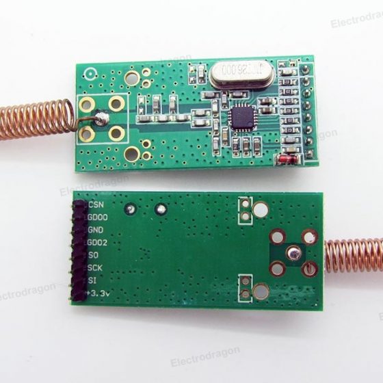 CC1101 433M Wireless Transceiver Module [Version] - Image 5