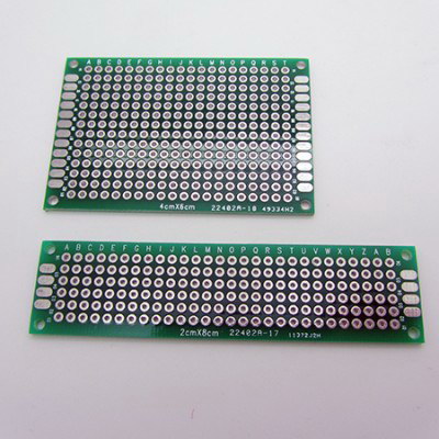 2PCs Double-Sided Prototype Board High Quality PCB [Size]