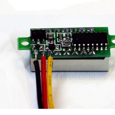 0.28'' 2-wire Voltmeter Header Voltage Meter ~40V - Image 7