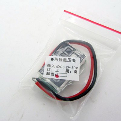 0.28'' 2-wire Voltmeter Header Voltage Meter ~40V - Image 4