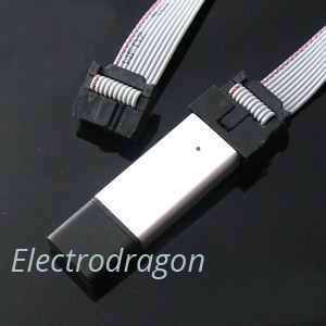USBISP AVRISP AVR 8051 Programmer (Drive-Free Win7)