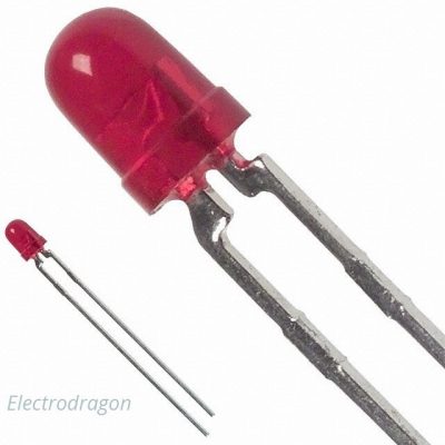 40Pcs 3MM LED Regular Case Color [Color]