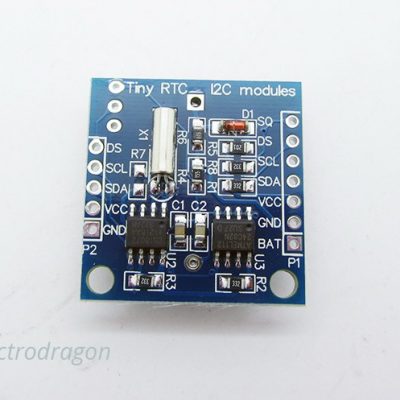 RTC Time + EEPROM + Charging + Reseved DS18B20 Module, DS1307, I2C