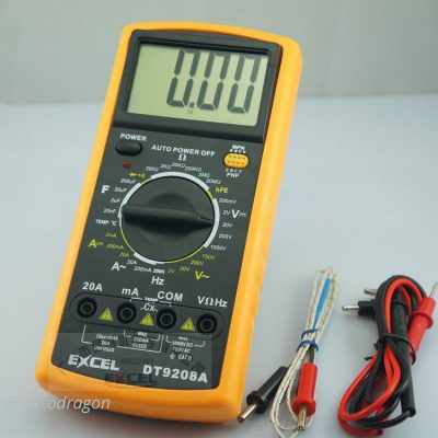 [Retired] **Full-Function Multimeter (w/Temperature, Frequency)