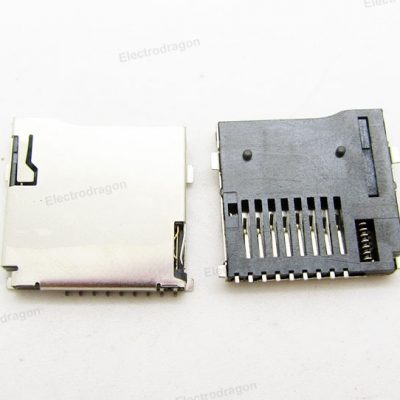 [Retired]10PCs Micro-SD Card PCB SMD Connector Slot