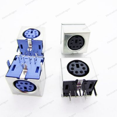 5PCs PS2 PS/2 Keyboard and mouse connector 6P