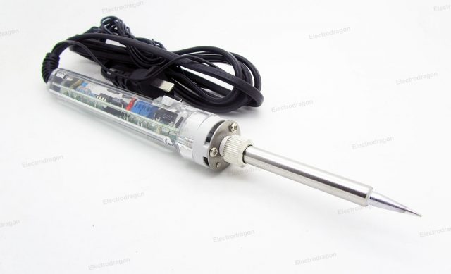 220V60W Internally-Heated Soldering Iron (Adjustable Temperature 220-450C) -7