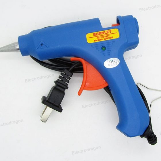 Hot Glue Melt Gun 110-240V 20W For 6-7 Dia. Glue Rod