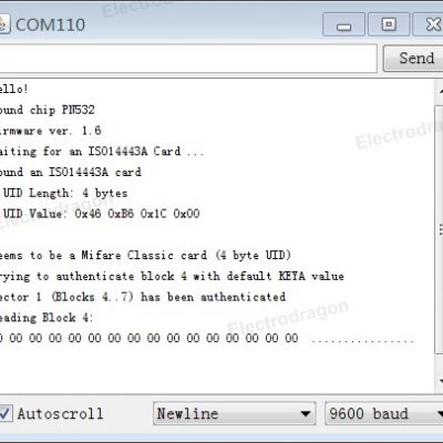 PN532 NFC/RFID V1.3 Development Board Arduino-Compatible w/Card - Image 3