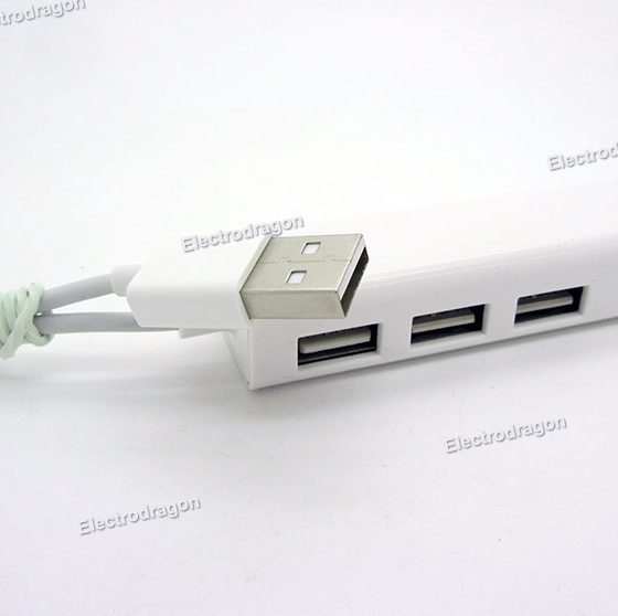 [Retired] 1-To-3 USB Hub w/Ethernet Port