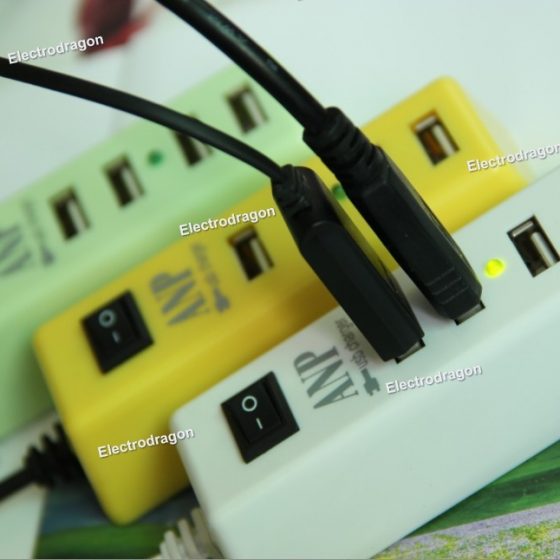 [Retired]Mutiple USB Port Charger Hub 2.1A