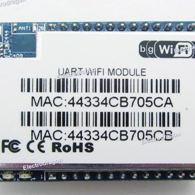 Wi04 Wifi Module (Wifi / Ethernet / Serial UART)