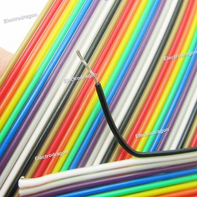 Color Ribbon Flat Cable 40P 2M - Image 3