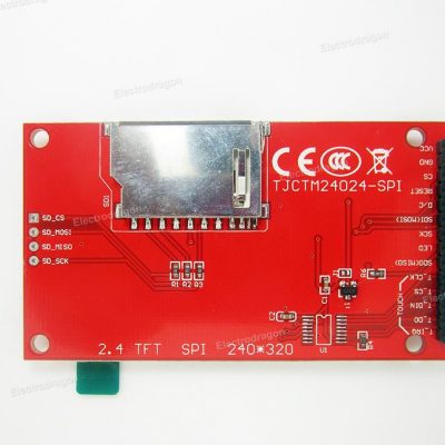EDS TFT LCD Display LCM,  SPI SD-Card Touch, 1.8~4.0'' [Size] - Image 6