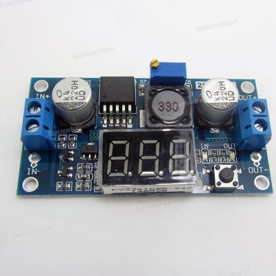 LM2596 ADJ DC Buck Module, High Power w/Display 2-3A - Image 3