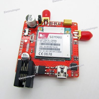 [Retired]SIM908 GSM GPS Mini Dev. Board V2 - Image 3