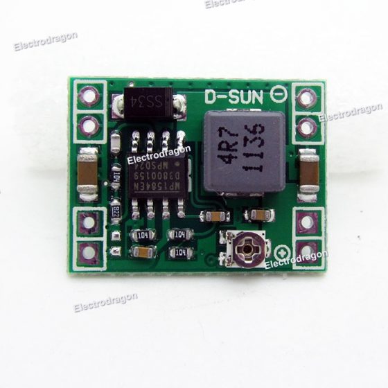 Tiny DC Buck ADJ Module 2A, MP1584EN