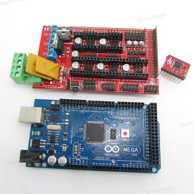 RAMPS 1.4 for Reprap, Arduino Mega (Assembled) - Image 6