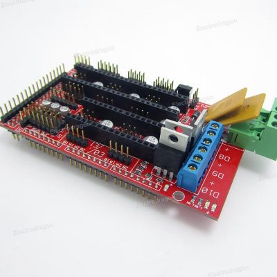 RAMPS 1.4 for Reprap, Arduino Mega (Assembled) - Image 3