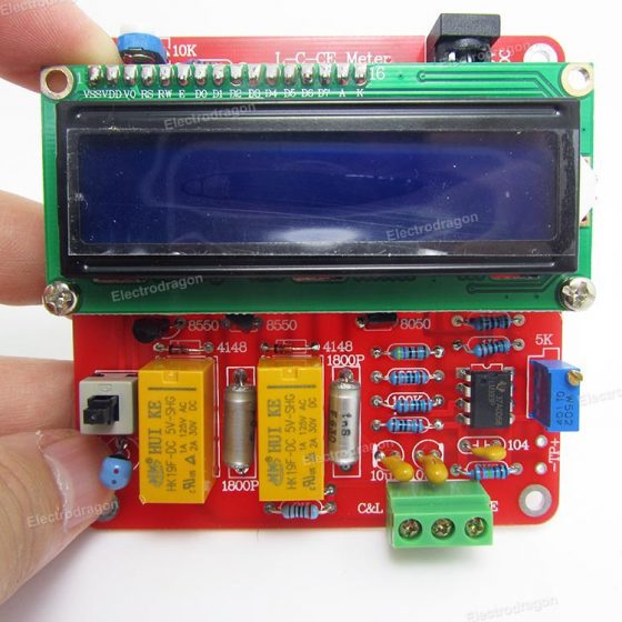 [Retired]Capacitor Inductor Meter (Kit)