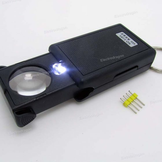 *Pocket Magnifier 45x (For Silk Print on ICs, PCB Trace)