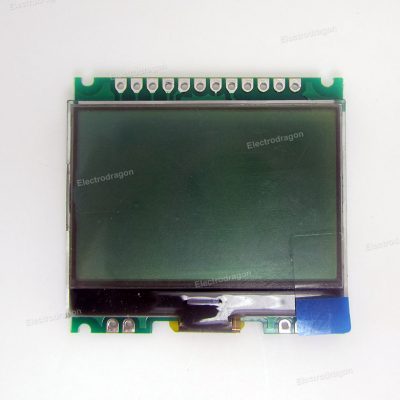 12864min Graphic Dot Matrix LCD, White - Image 5