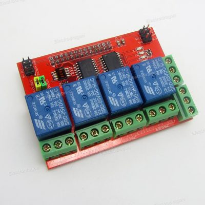 Raspberry Pi GPIO Expander + Relay Drive Shield - Image 3