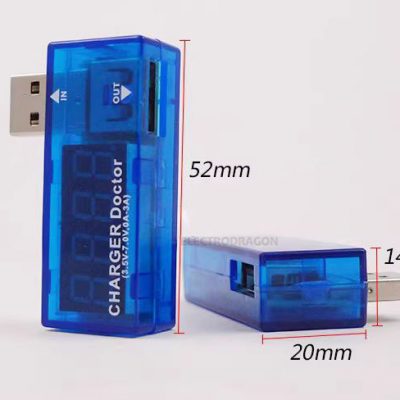 USB Voltage Current Energy Meter Tester