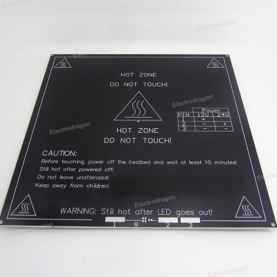 3D Printer MK3 Aluminium Base Heatbed (Reprap Standard 3mm) - Image 3
