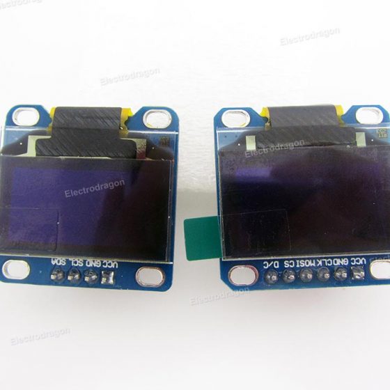 1.3'' 128*64 OLED Display, Blue [Interface, IC]