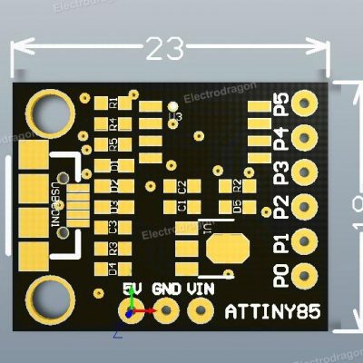 ATtiny85 USB Mini Dev Board (Digispark Compatible) - Image 3