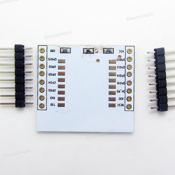[Retired]ESP8266 SMD Adapter Board for wi07-12