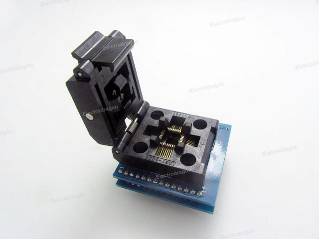 TQFP32 to DIL Program Socket 01