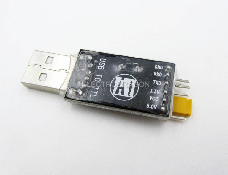 Cavo USB A TTL Seriale 1m | Chip CH340, Adattatore RS232 Per Microcontrollori, Per Arduino E Router - 3