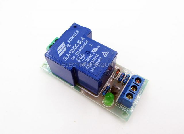 High Power Relay Module 12V 30A 02