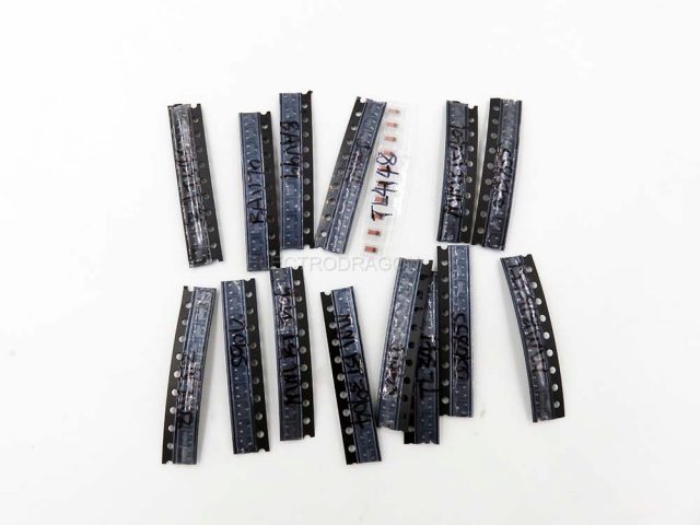 SMD Common Transistors 15 Kinds x 10PCs