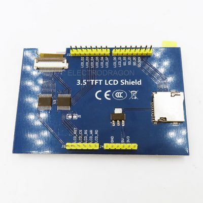 3.5'' 320x480 TFT LCD Arduino Shield, 8-bit Parallel, ILI9486 - Image 3