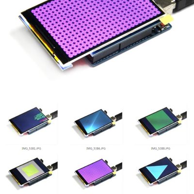 3.5'' 320x480 TFT LCD Arduino Shield, 8-bit Parallel, ILI9486 - Image 5
