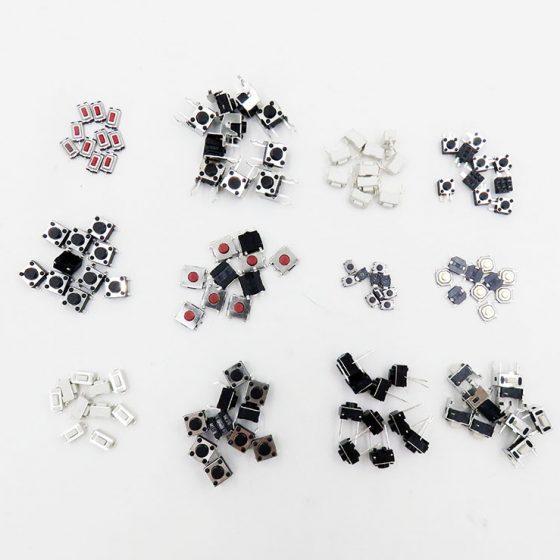 Common Used Button Keys Kit R2 12Kinds*10PCs