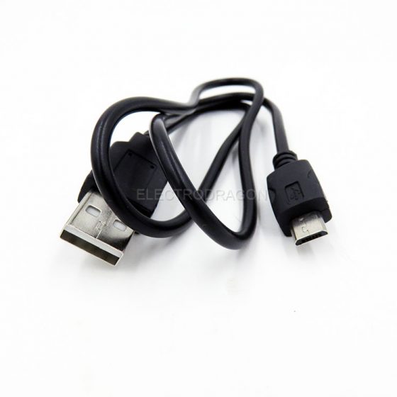 2PCs MicroUSB to USB A-Male Cable