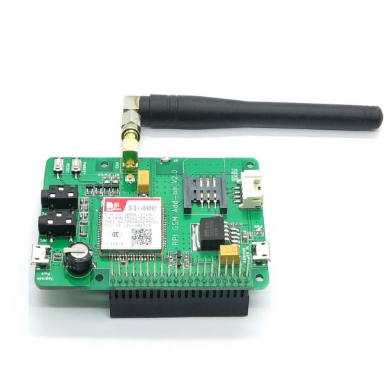 Raspberry PI SIM800 GSM GPRS Add-On V2.0 Module Shield For RPI 02