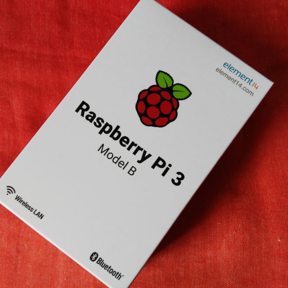 Raspberry Pi 3 - Model B. 1GB RAM, Quad Core CPU