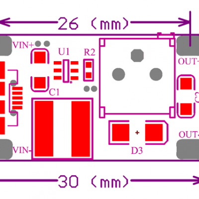 MT3608 DC USB Step-up ADJ Power Module R2 - Image 5