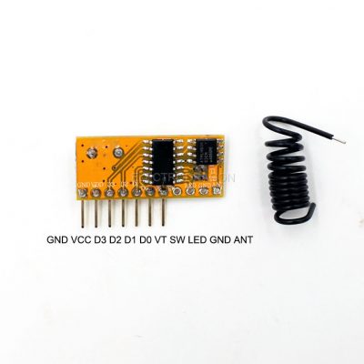 EDRF2 RF Switch Receiver 433/315mhz w/Decoder - Image 3